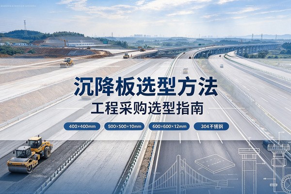 景县沉降板选择方法