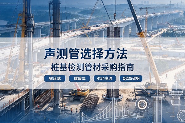 景县声测管选型标准
