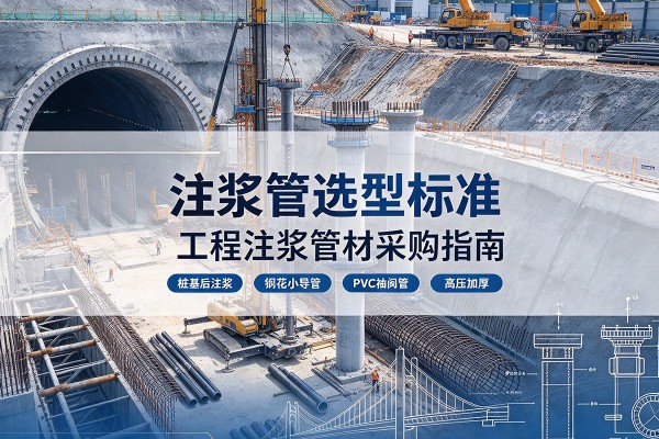 景县注浆管选型标准