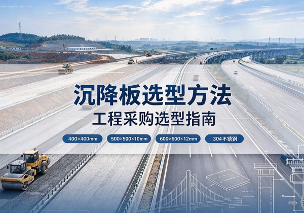 景县沉降板选择方法